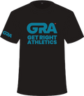 GRA Classic Tee - Black / Teal